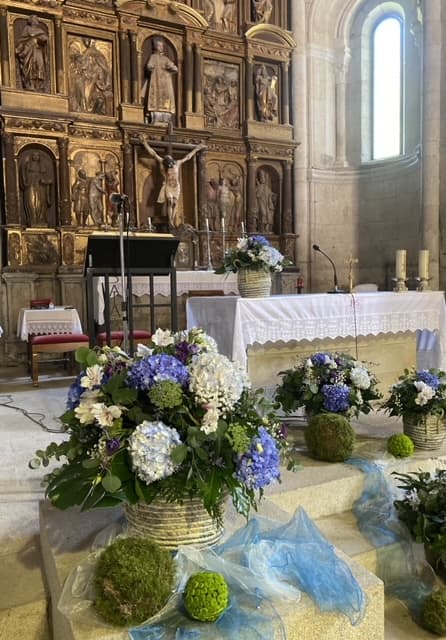 Decoración floral bodas en Ourense - Floristería Drácena