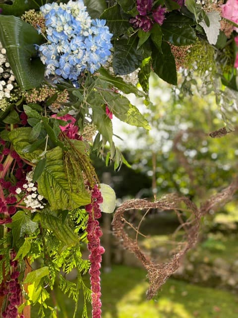 Detalles florales boda en Ourense - Floristería Drácena